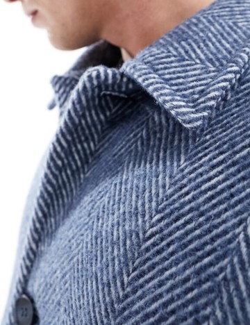 Palton ASOS, albastru