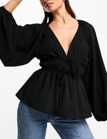 Cămașă ASOS, negru