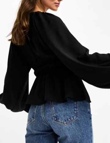 Cămașă ASOS, negru