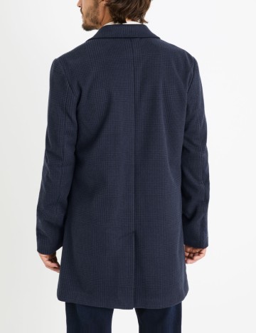 Palton Celio, albastru