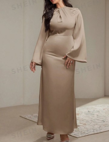 Rochie maxi Shein, bej