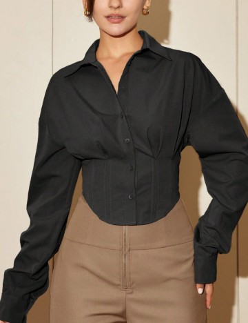 Cămașă Shein, negru