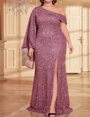 Rochie de ocazie Shein, roz