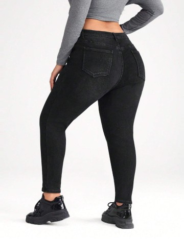 Jeans Shein, negru