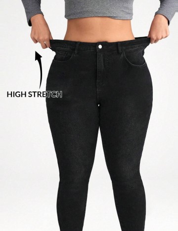Jeans Shein, negru