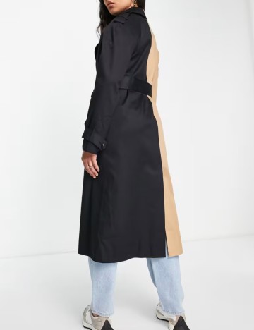 Trench ASOS, mix culori