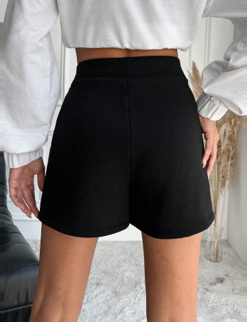 Fustă Pantalon Shein, negru