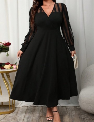 Rochie maxi Shein, negru