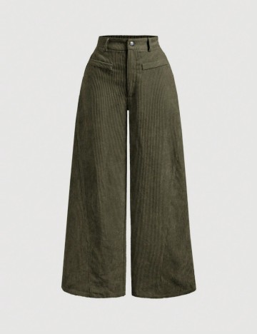 Pantaloni Shein Curve+, verde