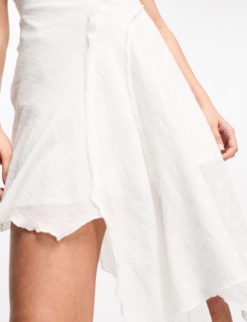 Rochie mini Stradivarius, alb