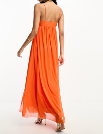 Rochie maxi ASOS, portocaliu