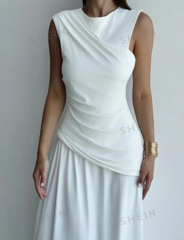 Rochie maxi Shein, portocaliu