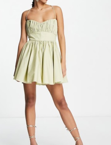 Rochie mini ASOS, verde