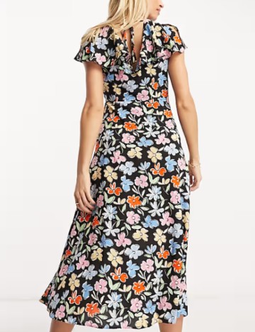Rochie maxi ASOS, mix culori