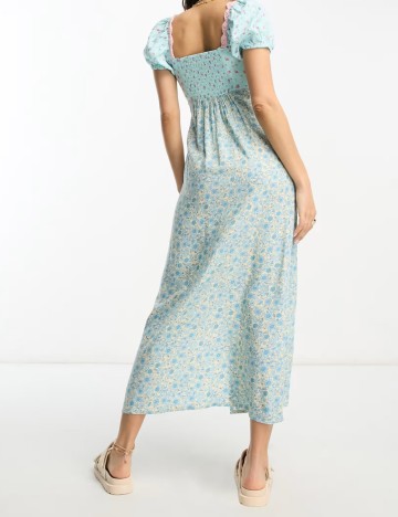 Rochie midi ASOS, mix culori