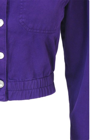 Geacă&nbsp;de&nbsp;blugi Zara, mov