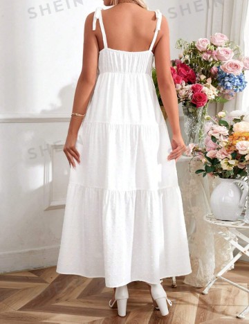 Rochie maxi Shein, alb