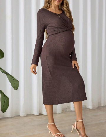 Rochie midi Shein, maro