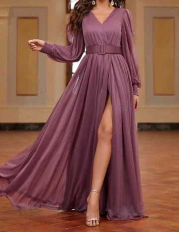 Rochie de ocazie Shein, mov