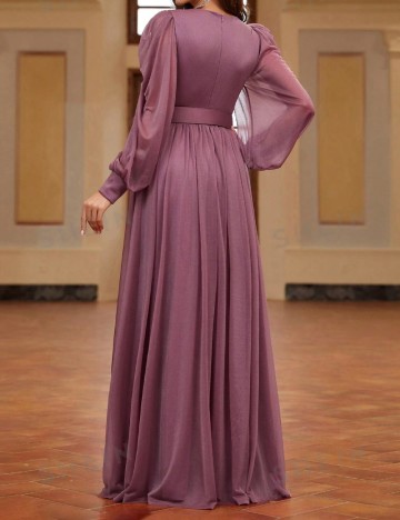 Rochie de ocazie Shein, mov