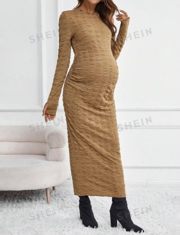 Rochie maxi Shein, bej