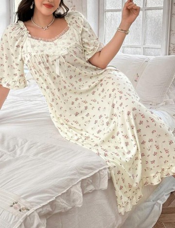 Rochie De Noapte Shein Curve+, mix culori