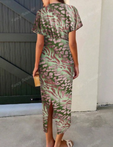 Rochie midi Shein, verde