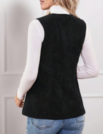 Vestă Shein, negru