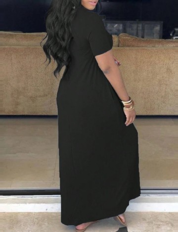Rochie maxi Shein, negru