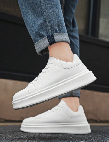 Pantofi Sport Shein, alb