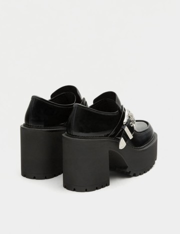 Botine Pull&Bear, negru