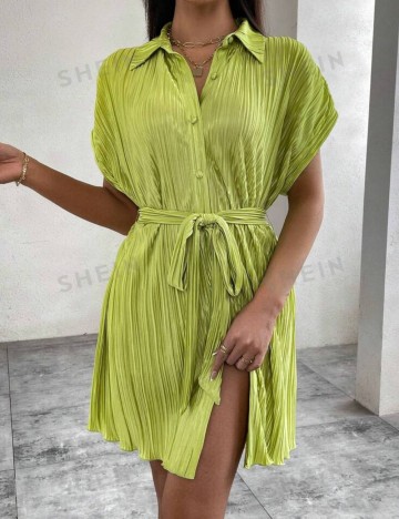 Rochie mini Shein, verde