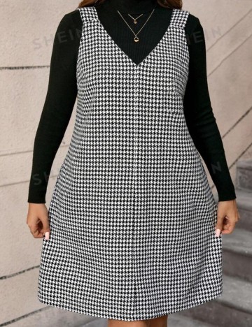 Sarafan Shein Curve+, mix culori