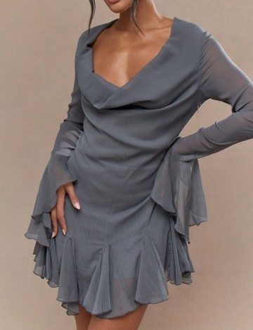 Rochie mini Shein, gri