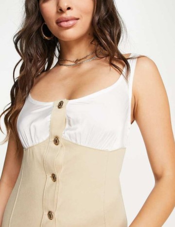Rochie mini AsYou, bej