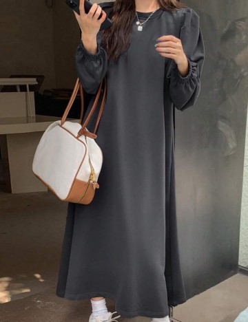 Rochie maxi Shein, gri