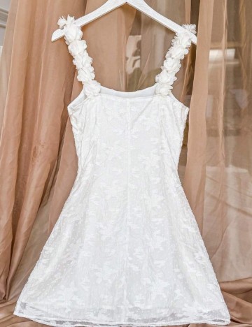 Rochie mini Shein, alb