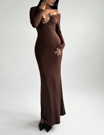 Rochie maxi Shein, maro