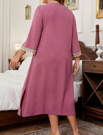 Rochie De Noapte Shein Curve+, mov