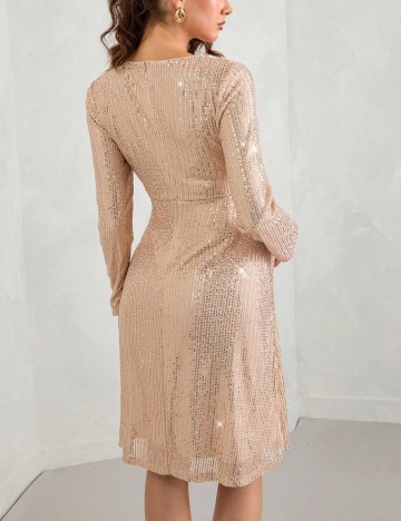 Rochie midi Shein, roz