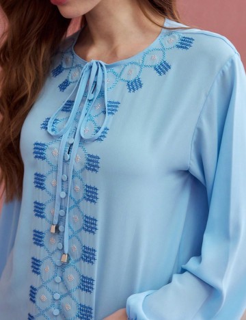 Cămașă MOTF by Shein, albastru