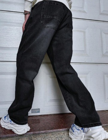 Jeans Shein, negru