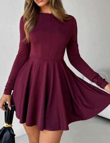 Rochie mini Shein, vișiniu