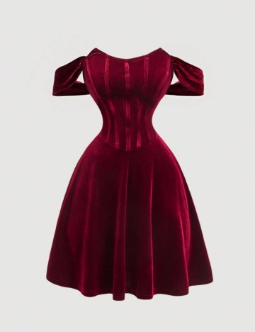 Rochie mini Shein, vișiniu