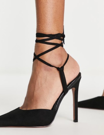 Pantofi cu toc ASOS, negru