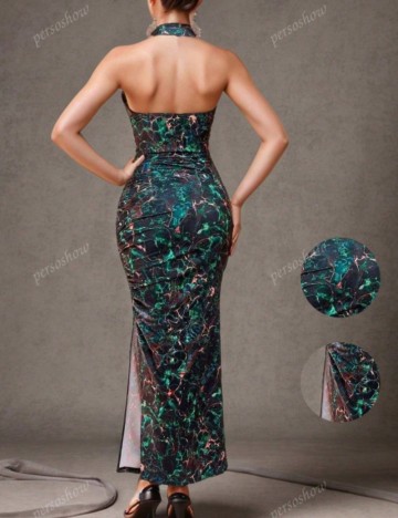 Rochie midi Shein, mix culori