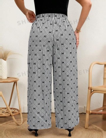 Pantaloni Shein Curve+, mix culori