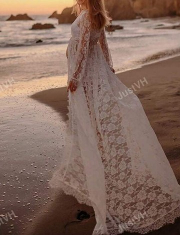 Rochie de plajă Shein, alb