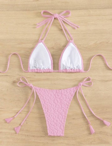 Costum de baie Shein, roz