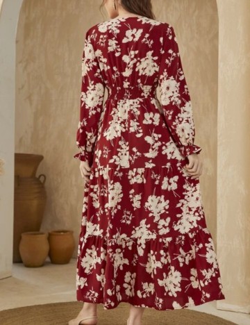 Rochie midi Shein, mix culori